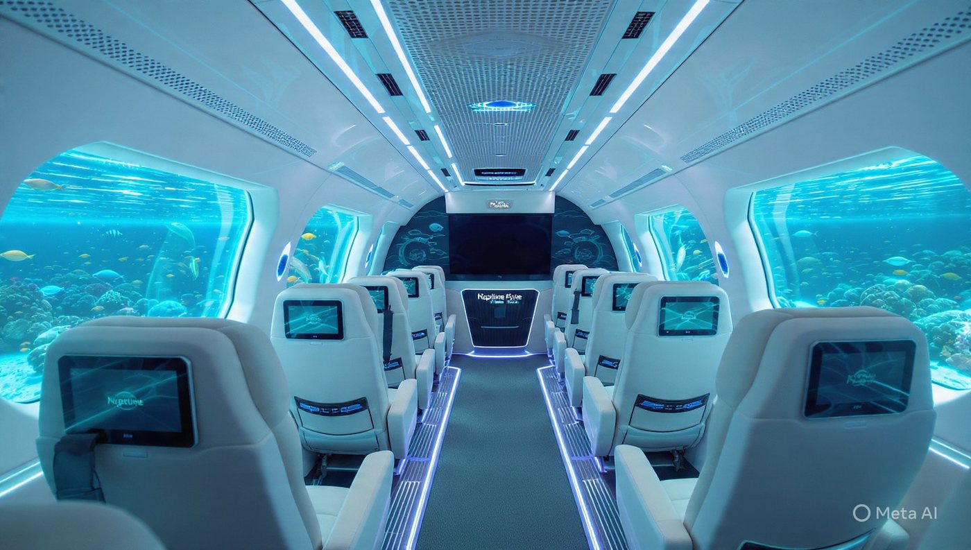 Neptune Flyte economy cabin
