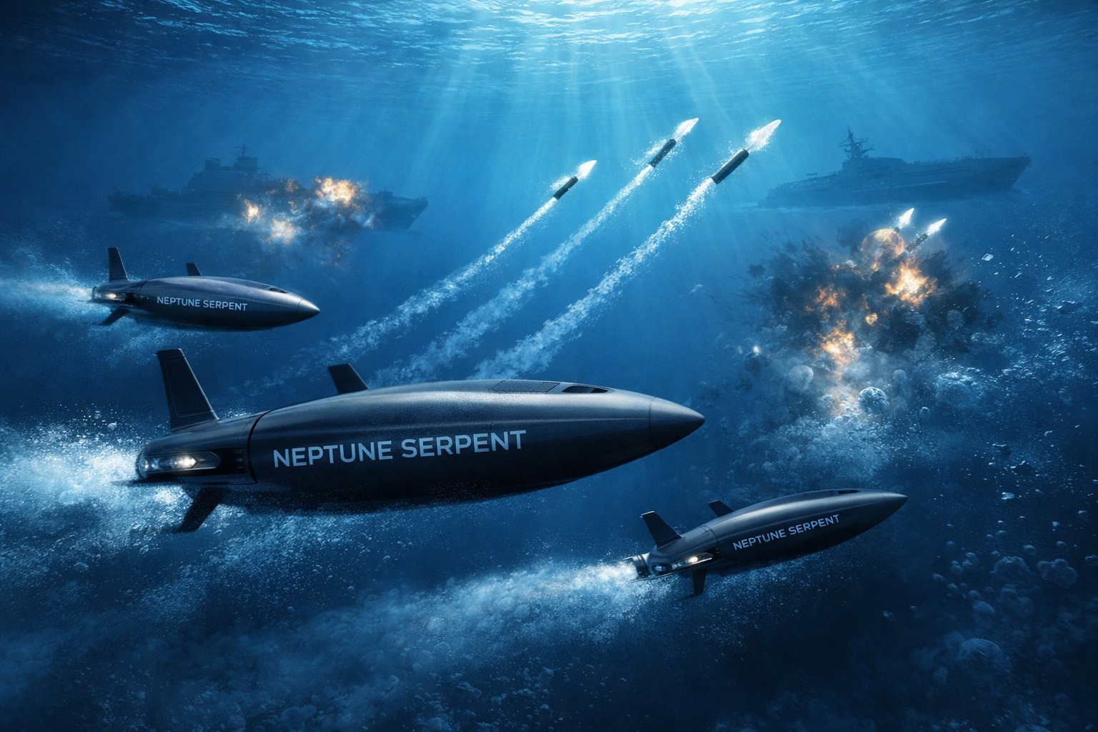 Neptune Serpent — Autonomous Combat Drone